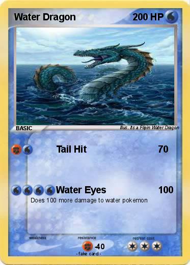 Pokemon Water Dragon