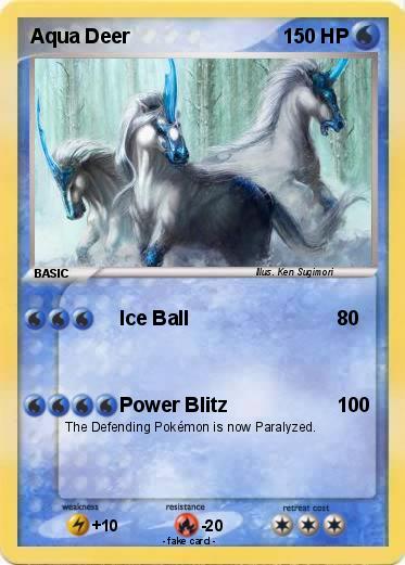 Pokemon Aqua Deer