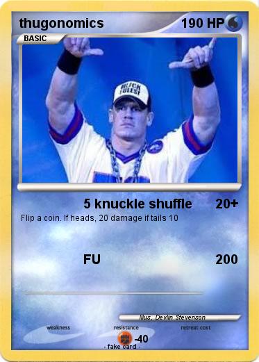 Pokemon thugonomics