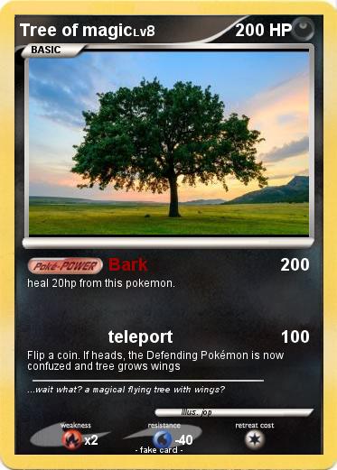 Pokemon Tree of magic