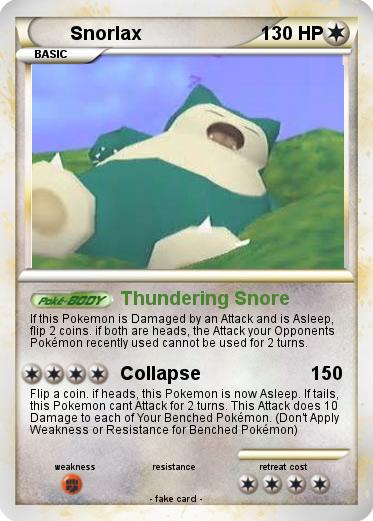 Pokemon Snorlax