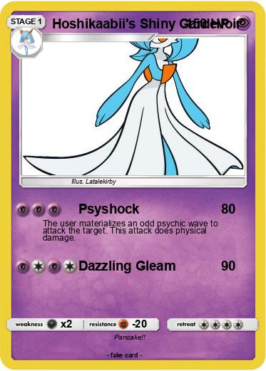 Pokemon Hoshikaabii's Shiny Gardevoir