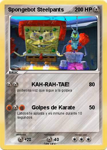 Pokemon Spongebot Steelpants