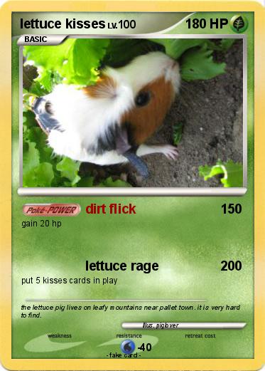Pokemon lettuce kisses
