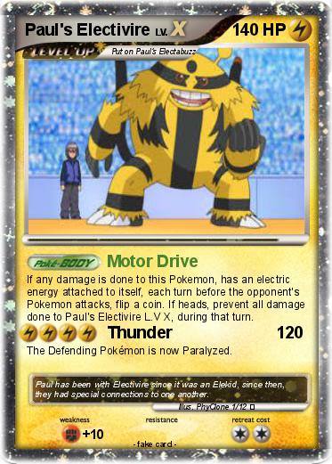 Pokemon Paul's Electivire