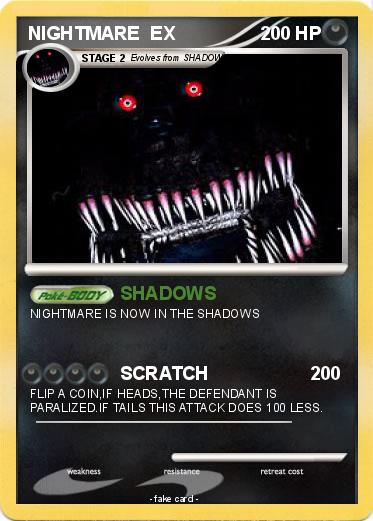 Pokemon NIGHTMARE  EX