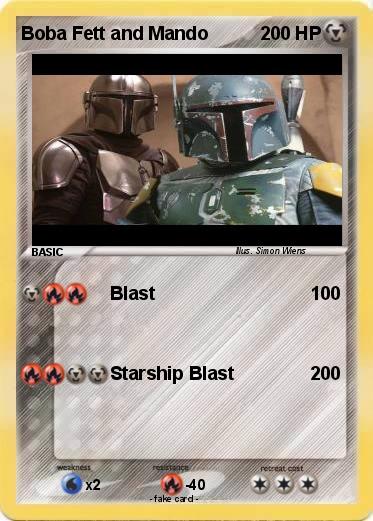Pokemon Boba Fett and Mando