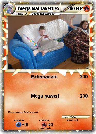 Pokemon mega Nathaken.ex
