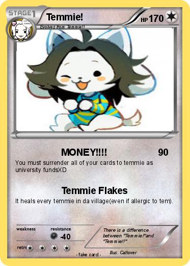 Pokemon Temmie!