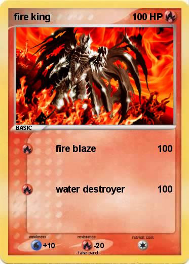 Pokemon fire king