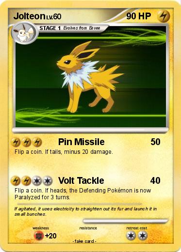 Pokemon Jolteon