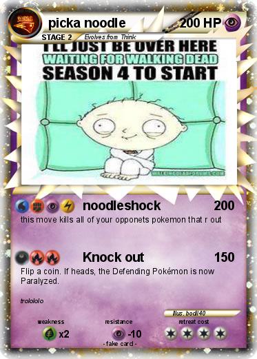 Pokemon picka noodle