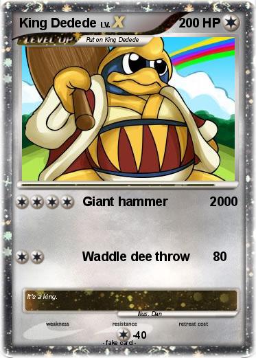 Pokemon King Dedede