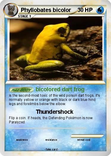 Pokemon Phyllobates bicolor