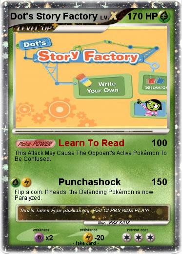 Pokemon Dot's Story Factory