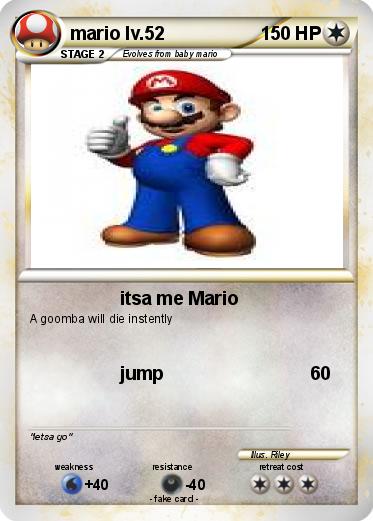 Pokemon mario lv.52