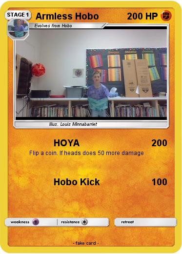 Pokemon Armless Hobo