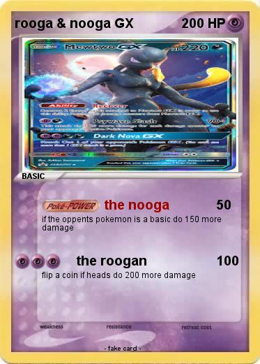 Pokemon rooga & nooga GX