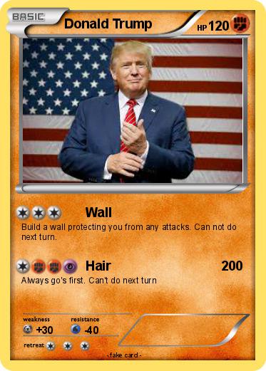 Pokemon Donald Trump