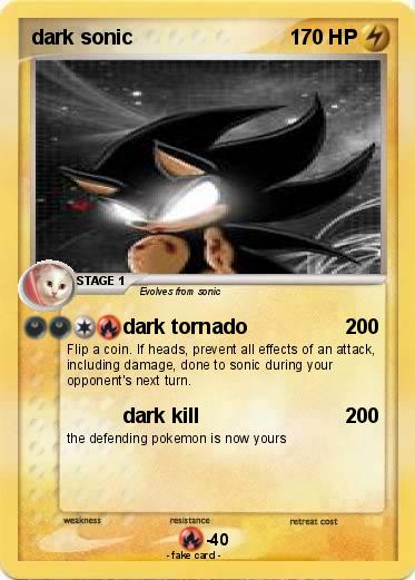 Pokemon dark sonic
