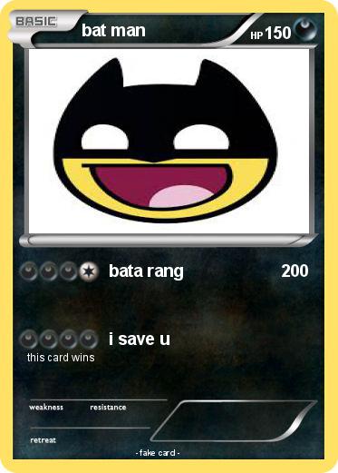 Pokemon bat man