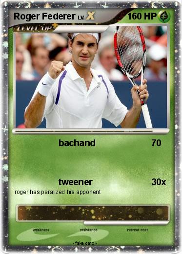 Pokemon Roger Federer