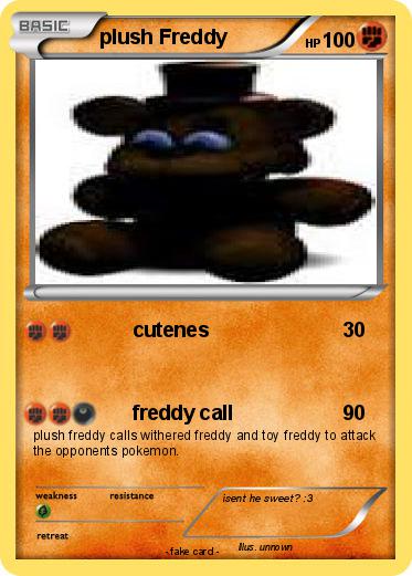 Pokemon plush Freddy