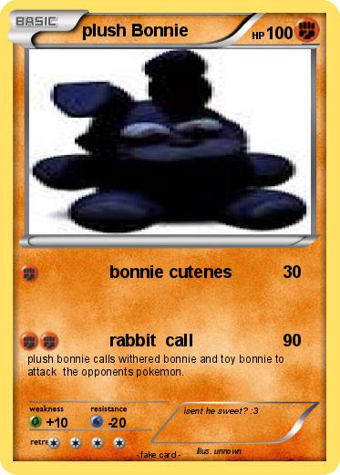 Pokemon plush Bonnie