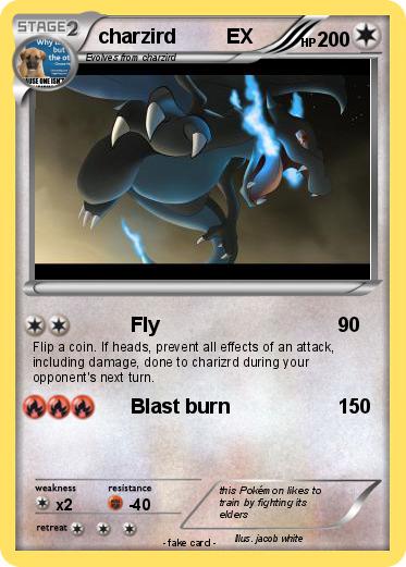 Pokemon charzird         EX