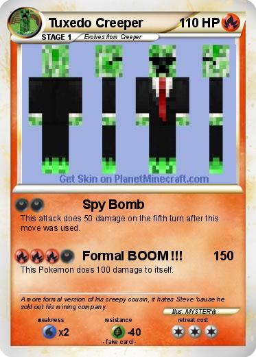 Pokemon Tuxedo Creeper