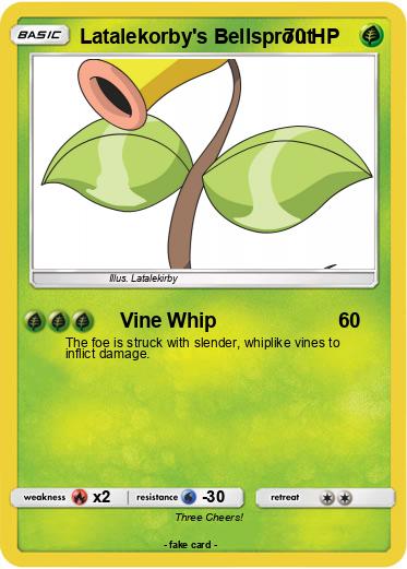 Pokemon Latalekorby's Bellsprout