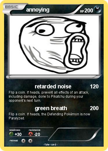Pokemon annoying