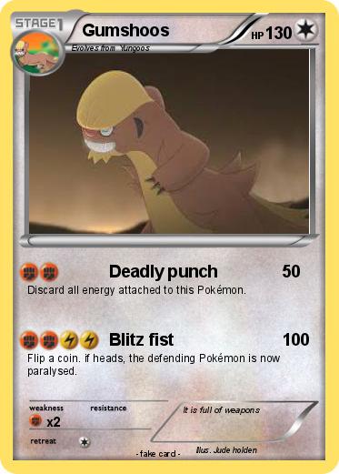 Pokemon Gumshoos