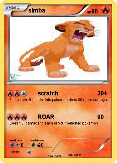 Pokemon simba