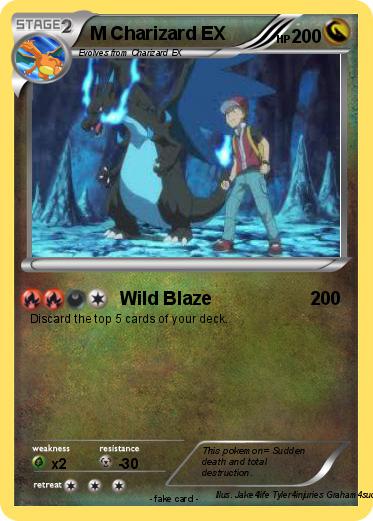 Pokemon M Charizard EX