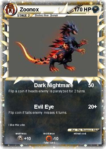 Pokemon Zoonox