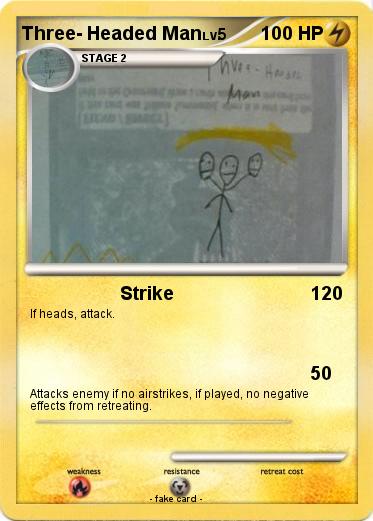 Pokemon Three- Headed Man