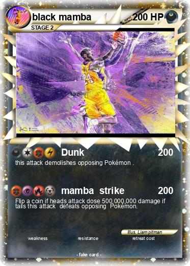 Pokemon black mamba