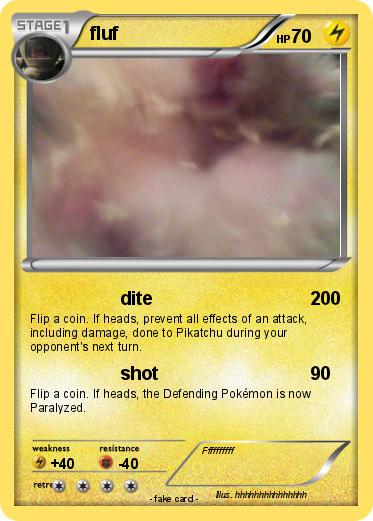 Pokemon fluf