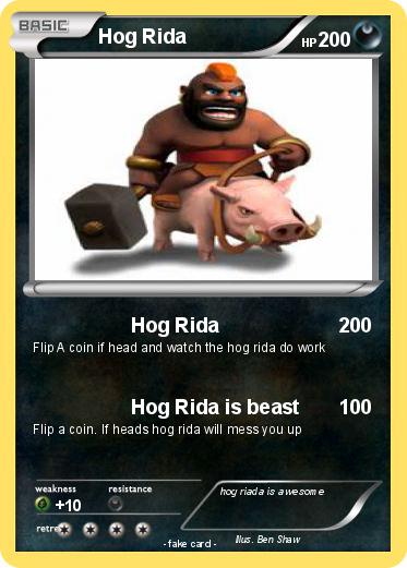 Pokemon Hog Rida
