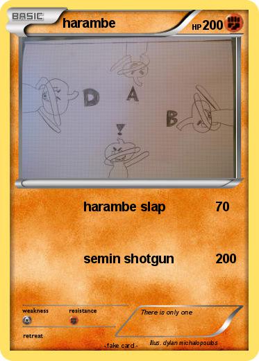 Pokemon harambe