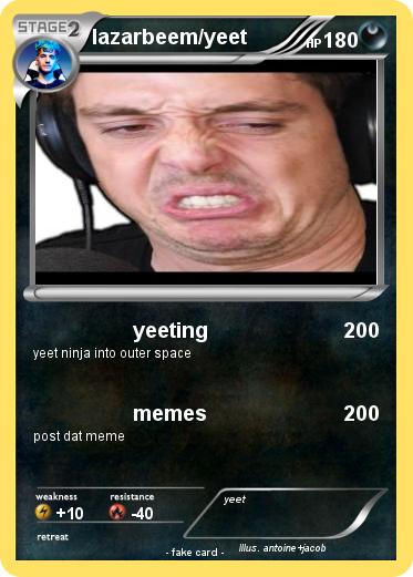 Pokemon lazarbeem/yeet