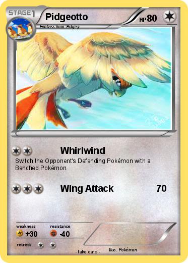 Pokemon Pidgeotto