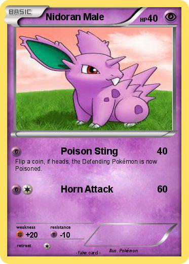 Pokemon Nidoran Male