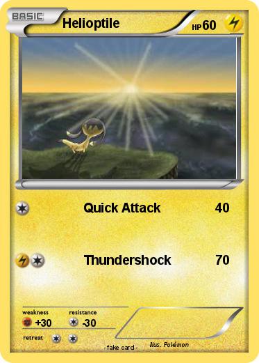 Pokemon Helioptile