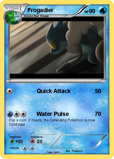 Pokemon Frogadier