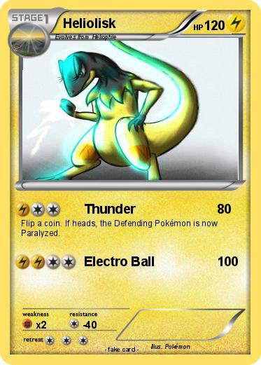 Pokemon Heliolisk