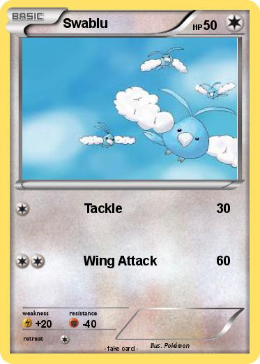 Pokemon Swablu