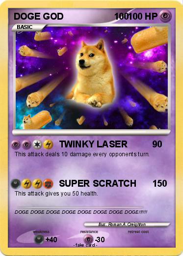 Pokemon DOGE GOD                    100