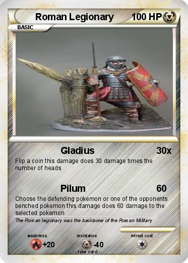Pokemon Roman Legionary